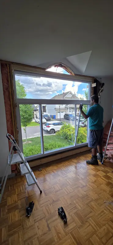 Window installation from inside